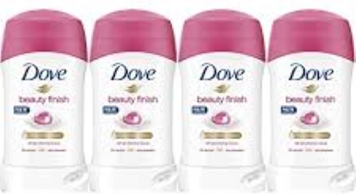 4x Dove Beauty Finish Deostick 40ml, VoordeligInslaan.nl