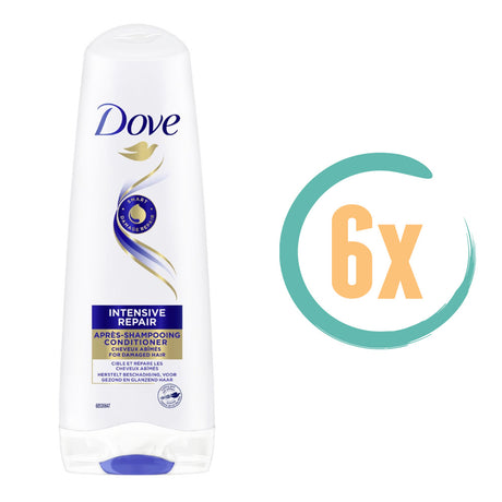 6x Dove Intensive Repair Conditioner 200ml, VoordeligInslaan.nl