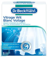 8x Dr. Beckmann Vitrage Wit 120gr, VoordeligInslaan.nl