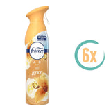 6x Febreze Lenor Gold Orchid Luchtverfrisserspray 300ml