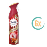 6x Febreze Spiced Apple Luchtverfrisserspray 300ml