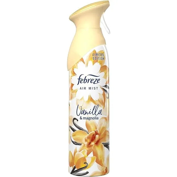 6x Febreze Vanilla & Magnolia Luchtverfrisserspray 300ml