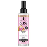 6x Schwarzkopf Gliss Liquid Silk Anti Klitspray 200ml