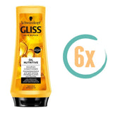 6x Gliss Kur Oil Nutritive Conditioner 200ml, VoordeligInslaan.nl