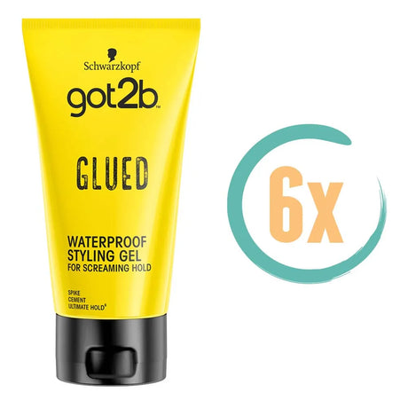 6x Got2b Glued Styling Gel 150ml, VoordeligInslaan.nl