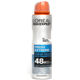 6x L'Oréal MEN Expert Fresh Extreme Deospray 150ml, VoordeligInslaan.nl