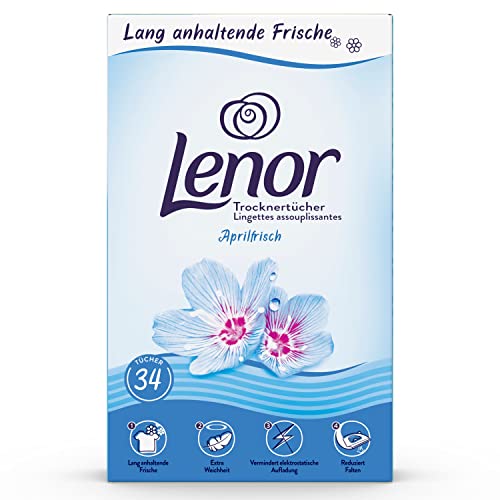 6x Lenor Droogtrommeldoekjes Aprilfris, VoordeligInslaan.nl