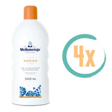 4x Melkmeisje Bad & Douchecreme Honing 2L, VoordeligInslaan.nl