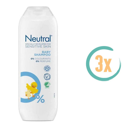 3x Neutral Baby Shampoo 250ml