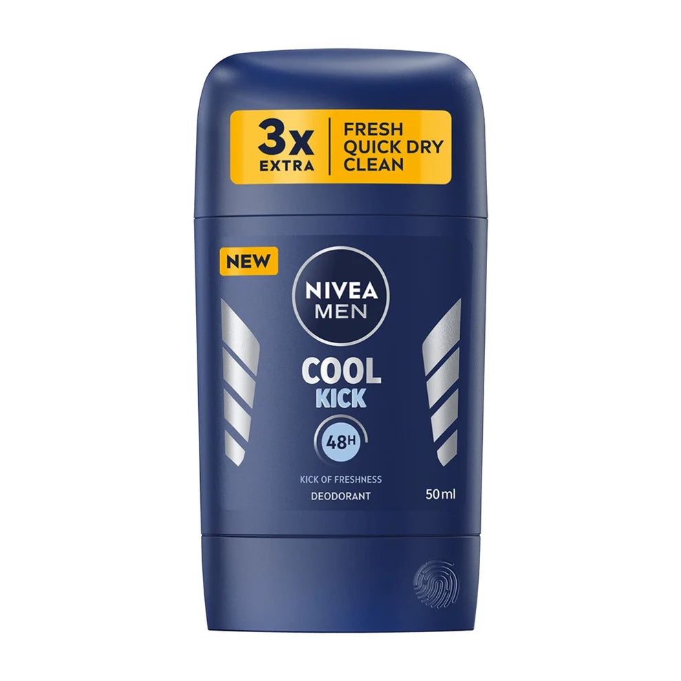 5x Nivea Cool Kick Deostick 50ml