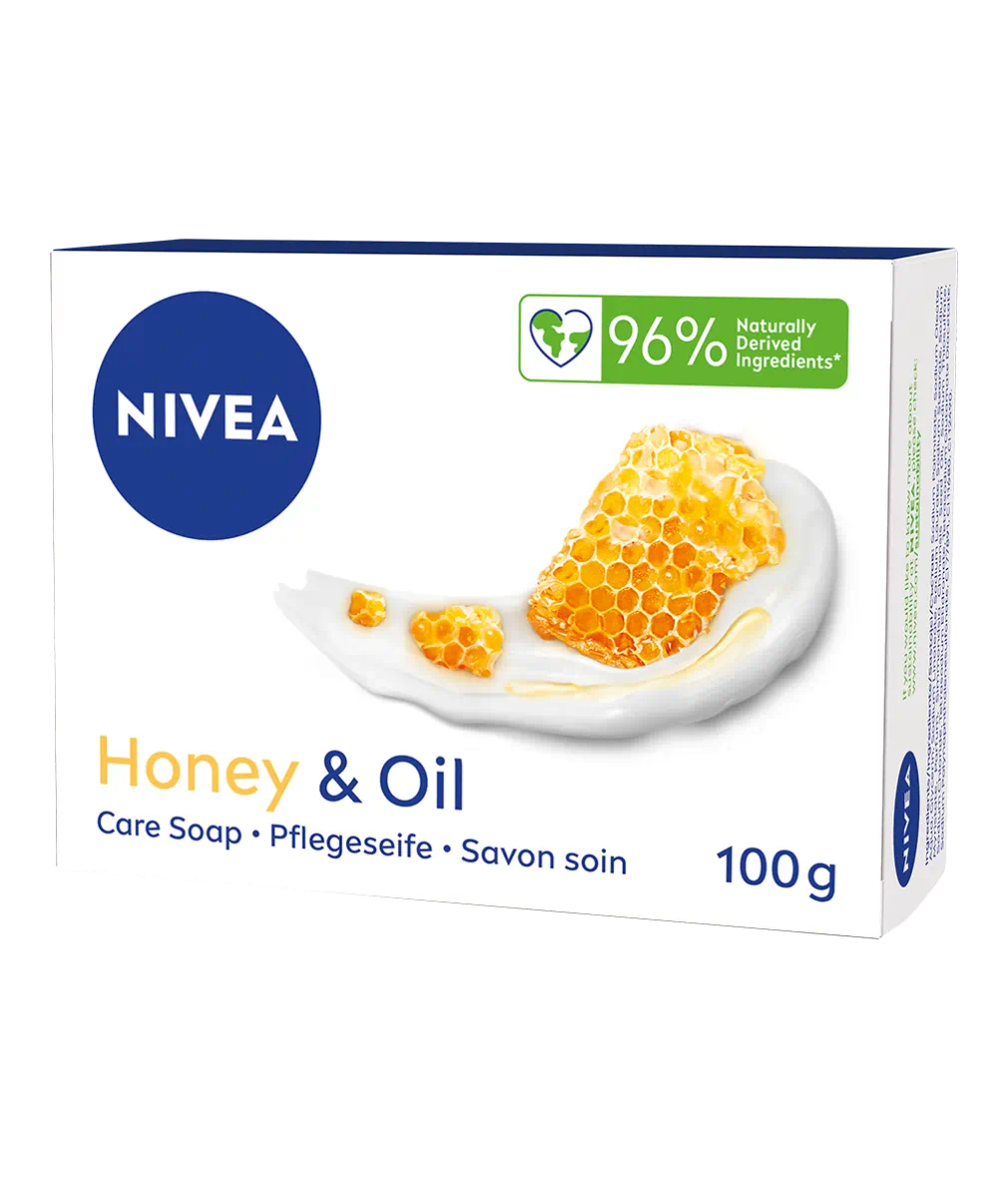 6x Nivea Honey & Oil Zeep 100gr