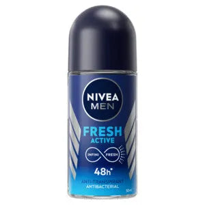 6x Nivea Fresh Active Deoroller 50ml