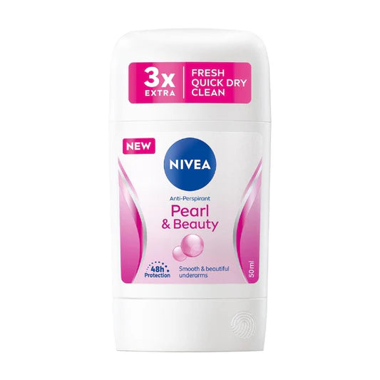 5x Nivea Pearl & Beauty Deostick 50ml