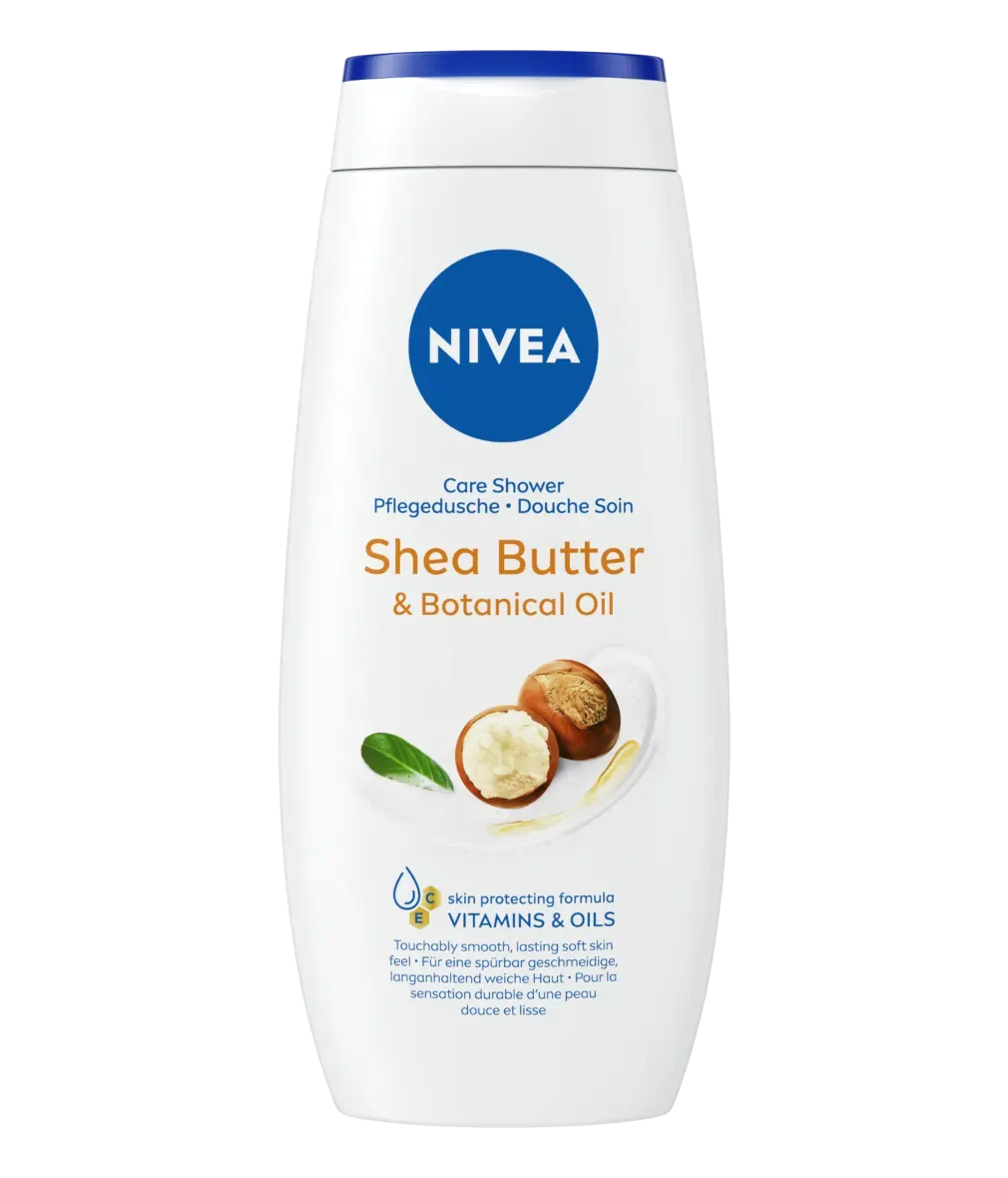 6x Nivea Shea Butter & Botanical Oil Douchegel 250ml, VoordeligInslaan.nl