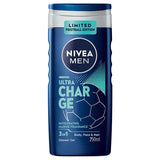 6x Nivea Ultra Charge 3in1 Douchegel Football Edition 250ml