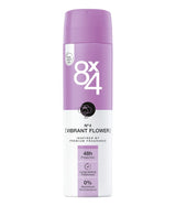 6x No.4 Vibrant Flower 8x4 Deospray 150ml, VoordeligInslaan.nl