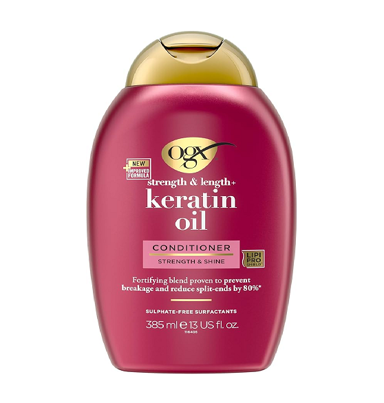 OGX Keratin Oil Strength & Shine Shampoo 385ml