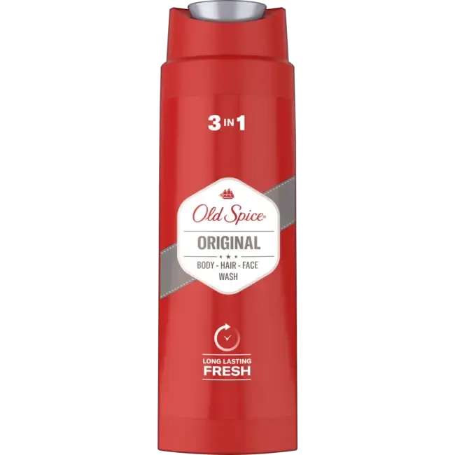 6x Old Spice Original 3in1 Douchegel 250ml