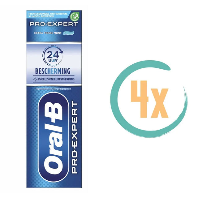 4x Oral-B Pro-Expert Professionele Bescherming Tandpasta 75ml, VoordeligInslaan.nl