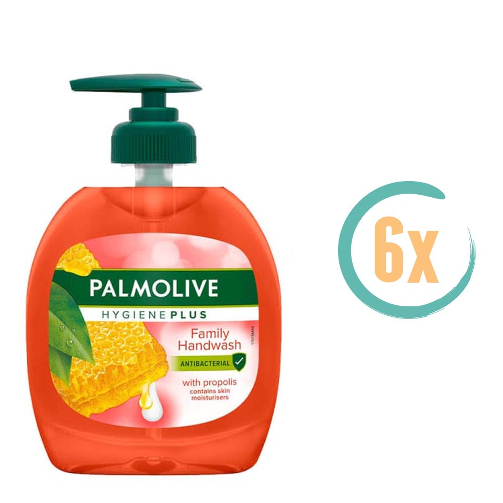 6x Palmolive Hygiëne Plus Family Handzeep 300ml