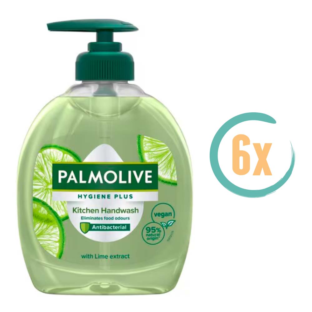 6x Palmolive Hygiene Plus Kitchen Handzeep 300ml