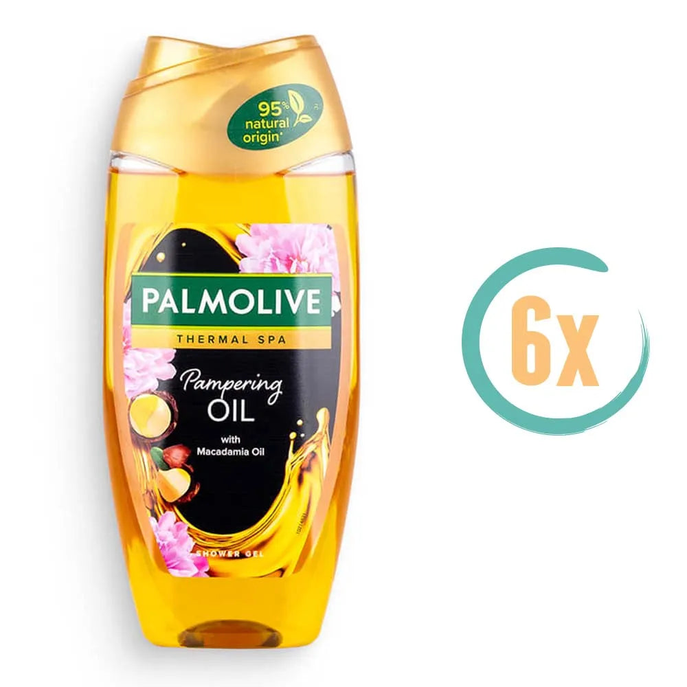 6x Palmolive Pampering Oil Douchegel 250ml