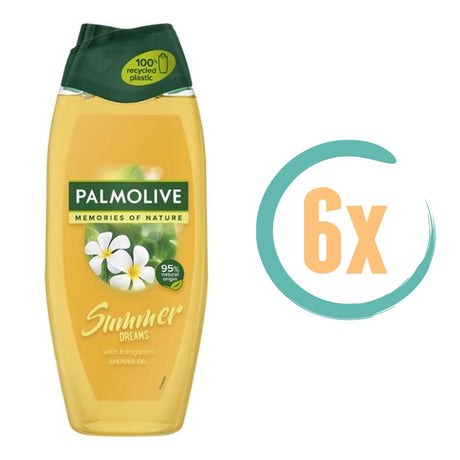 6x Palmolive Summer Dreams Douchegel 400ml, VoordeligInslaan.nl