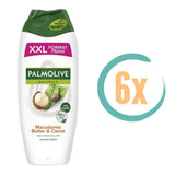 6x Palmolive Macadamia Butter & Cocoa Douchegel 750ml, VoordeligInslaan.nl