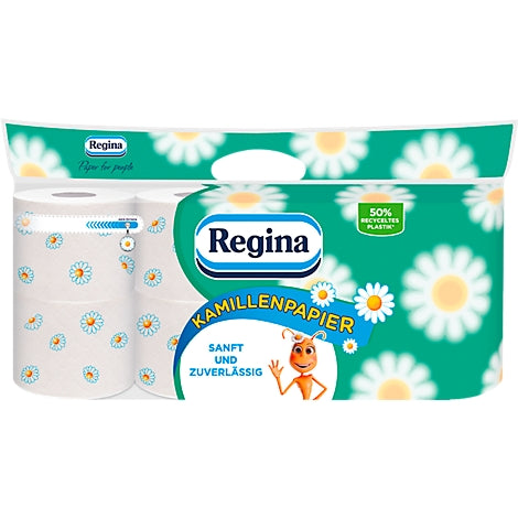 Regina 3-Laags Toiletpapier Kamille 8 rollen