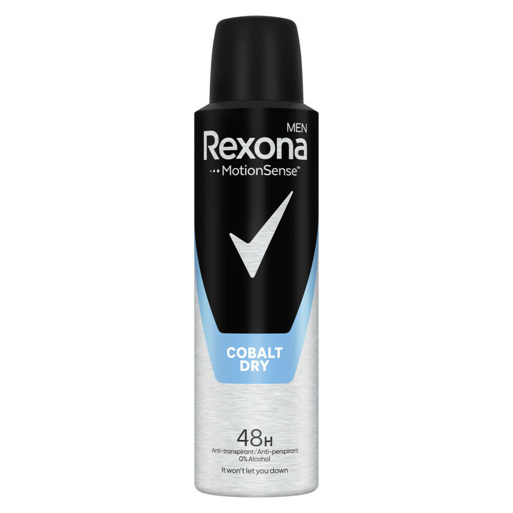 6x Rexona Cobalt Dry Deospray 150ml