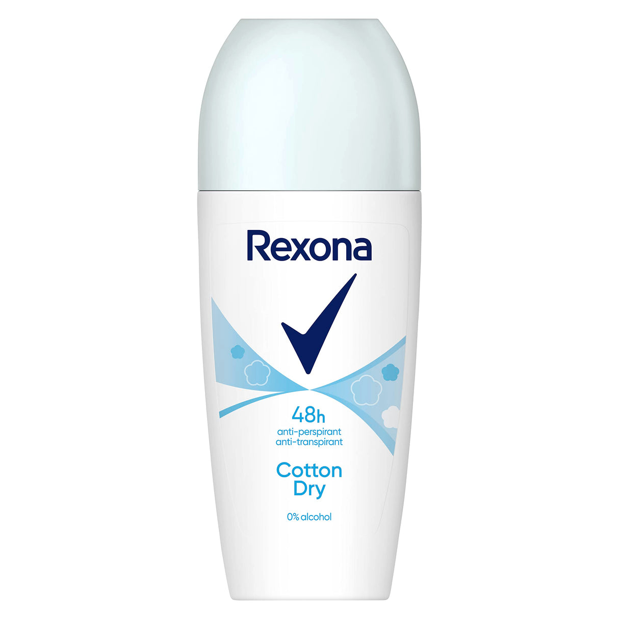 6x Rexona Cotton Dry 48H Deoroller 50ml