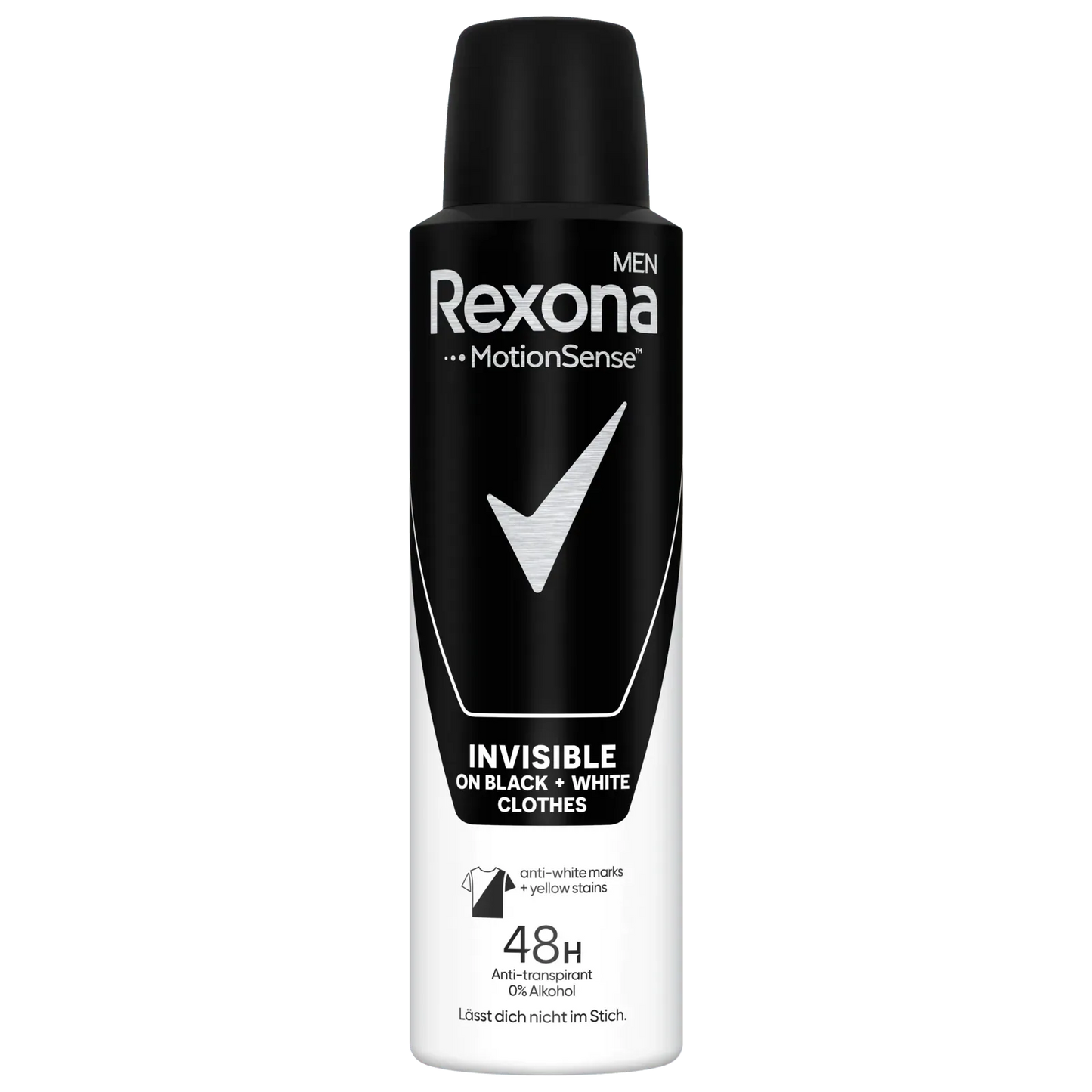 6x Rexona Men Invisible Black & White Deospray 150ml