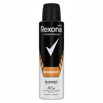 6x Rexona Men Workout Hi-Impact Deospray 150ml