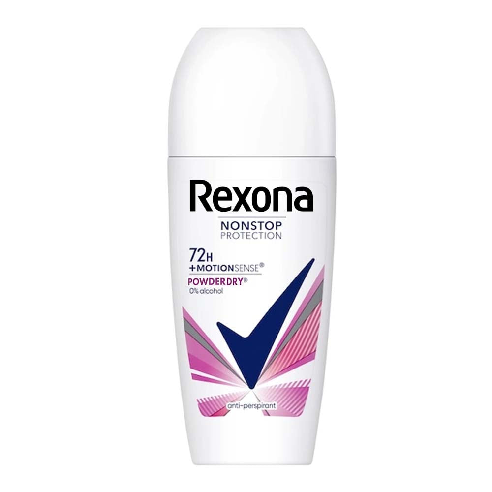 6x Rexona Powder Dry 72H Deoroller 50ml