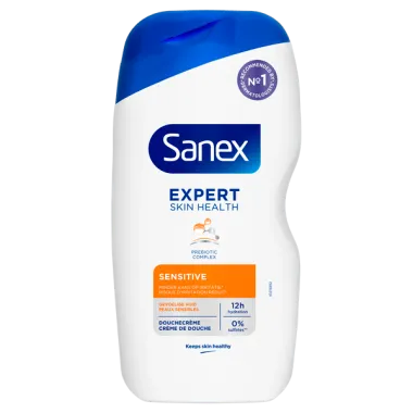 6x Sanex Expert Skin Sensitive Douchegel 400ml