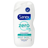 6x Sanex Zero% Hydrating Douchegel 400ml