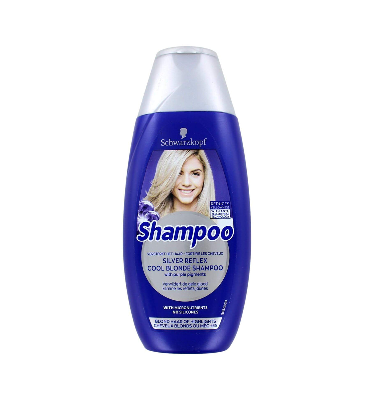 3x Schwarzkopf Silver Reflex Shampoo 250ml, VoordeligInslaan.nl