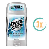 3x Speed Stick Men Ocean Surf Deostick 85gr