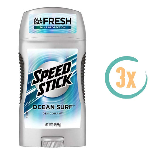 3x Speed Stick Men Ocean Surf Deostick 85gr