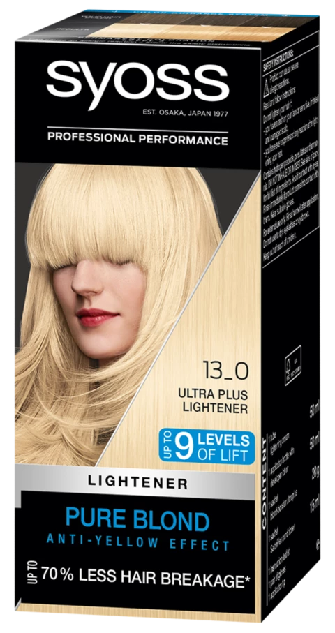 3x Syoss Haarverf 13_0 Ultra Plus Lightener, VoordeligInslaan.nl