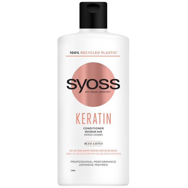 6x Syoss Keratin Conditioner 440ml, VoordeligInslaan.nl