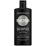 6x Syoss Salonplex Shampoo 440ml, VoordeligInslaan.nl