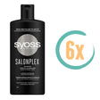 6x Syoss Salonplex Shampoo 440ml, VoordeligInslaan.nl