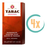 4x Tabac Scheerzeep Navulling 100gr, VoordeligInslaan.nl