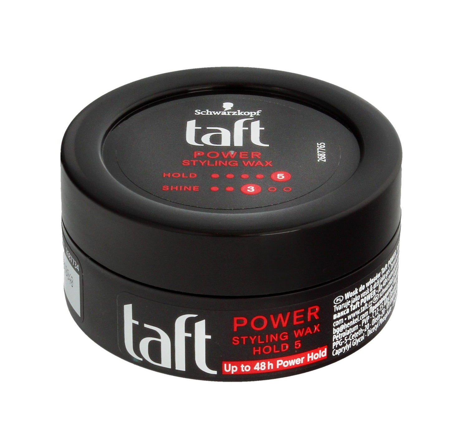 6x Taft Power Wax 75ml