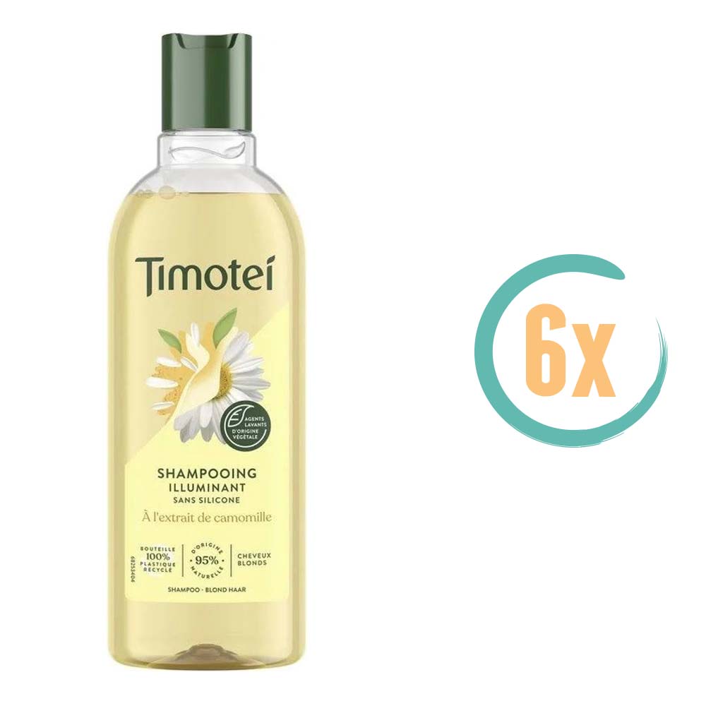 6x Timotei Kamille Extract Shampoo 300ml