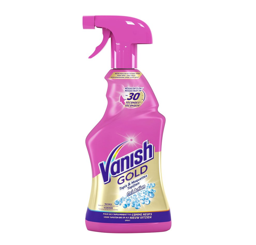 3x Vanish Gold Tapijten en Meubelbekleding Vlekkenspray 500ml