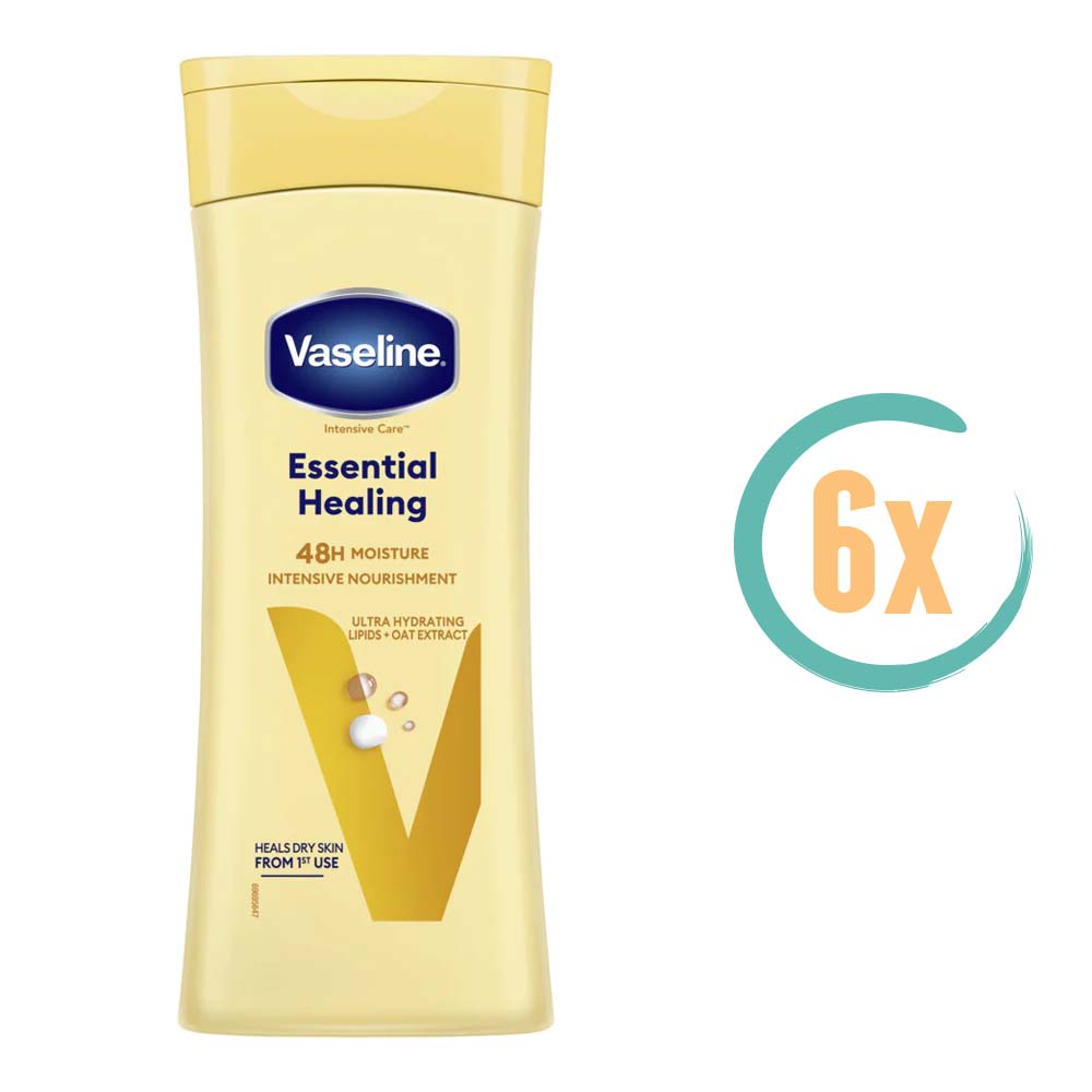 6x Vaseline Essential Healing Bodylotion 400ml