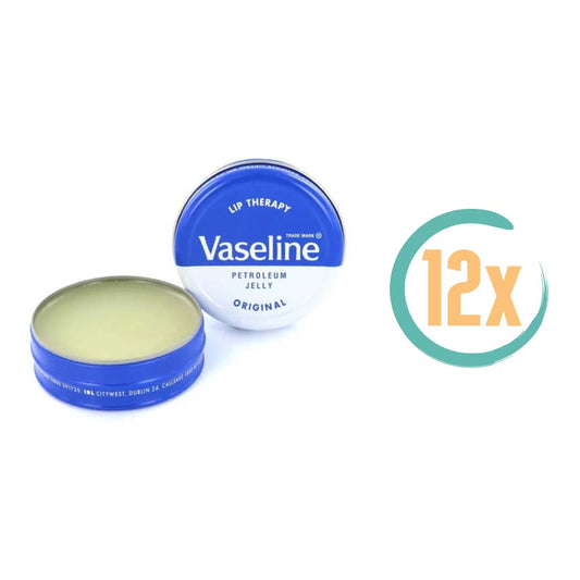 12x Vaseline Lipcare Original 20gr