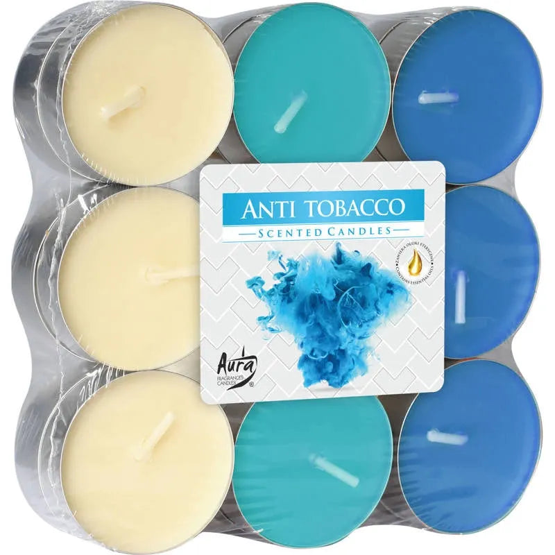 Waxinelichtjes Anti Tobacco 18stuks